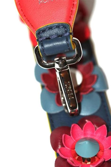 fendi blue flower strap|Fendi shoulder strap outlet.